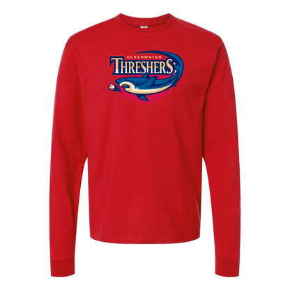 Youth Clearwater Threshers  Logo Long sleeves