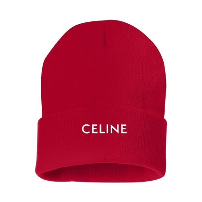 Celine Logo Beanie Hat