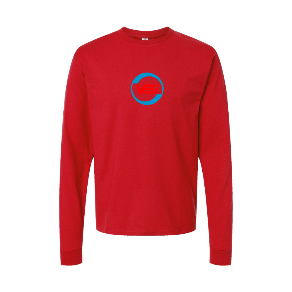 Youth Vehicle Factory Jabalpur Logo Cotton Long Sleeve T-Shirt