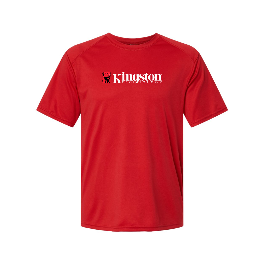 Men's Kingston Logo Polyester T-Shirt