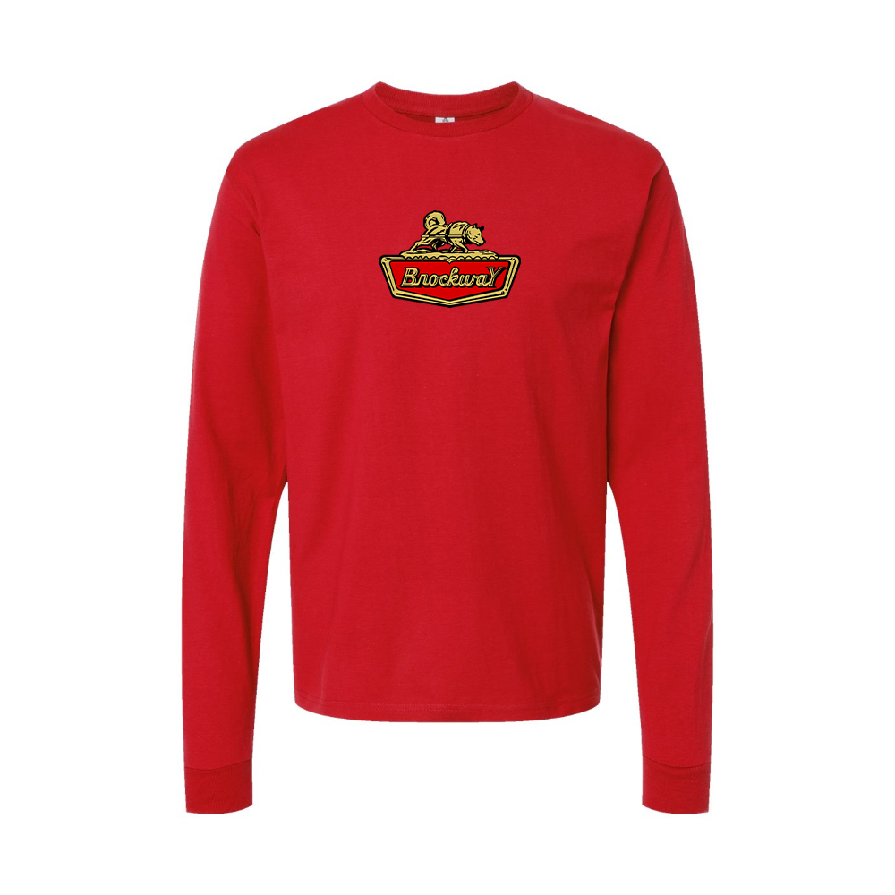 Youth Brockway Logo Cotton Long Sleeve T-Shirt