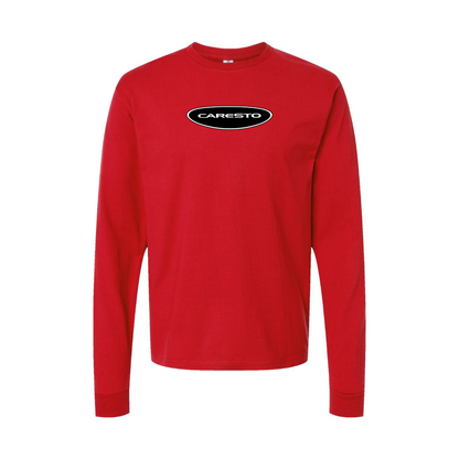Youth Caresto Logo Cotton Long Sleeve T-Shirt