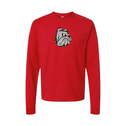 Men's Minnesota Duluth Bulldogs Logo Long Sleeve T-Shirt (Copy