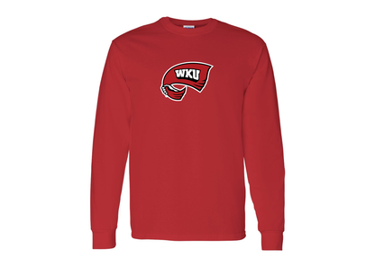 Men's Western Kentucky Hilltoppers Gildan Heavy Cotton Long Sleeve T-Shirt