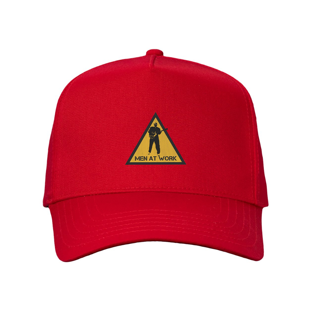 Men at Work Logo Dad Baseball Cap Hat