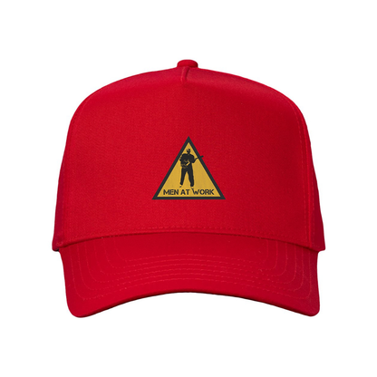 Men at Work Logo Dad Baseball Cap Hat