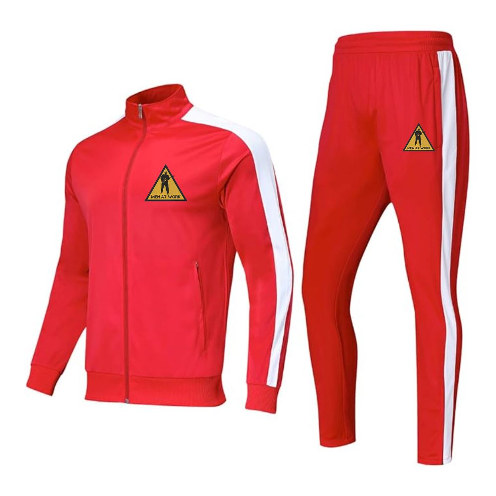 Men's Men at Work Logo Dri-Fit TrackSuit