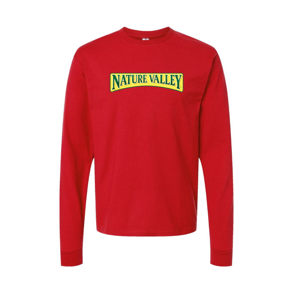 Men's Nature Valley Logo Long Sleeve T-Shirt
