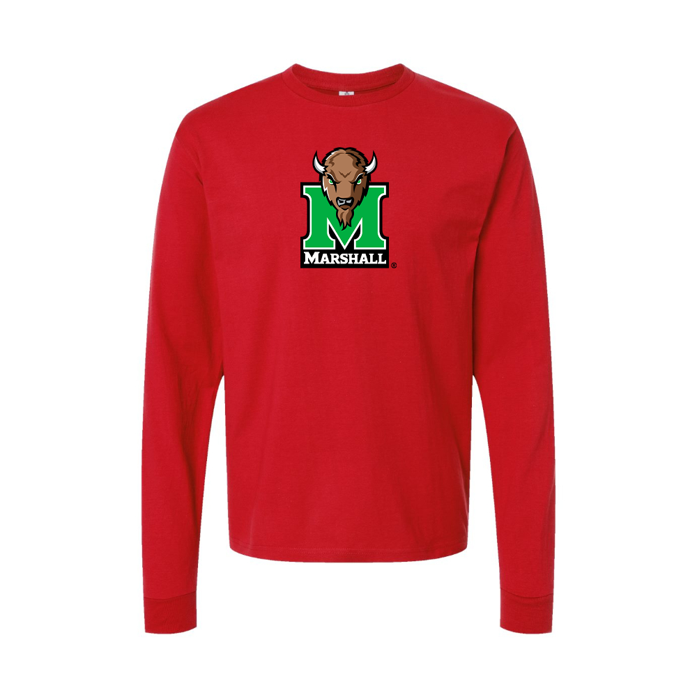 Men's Marshall Thundering Herd Logo Long Sleeve T-Shirt