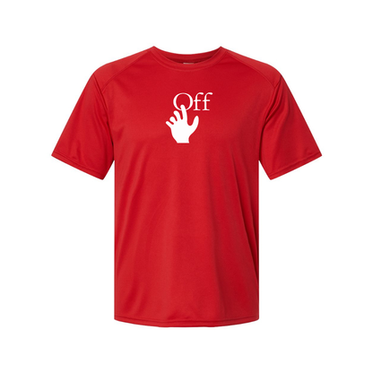 Men's Off-White Hand Logo Performance T-Shirt