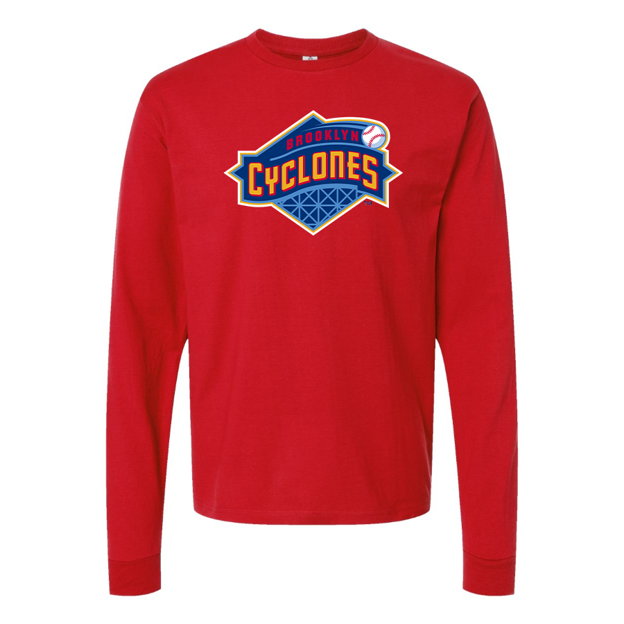 Youth Brooklyn Cyclones  Logo Long sleeves