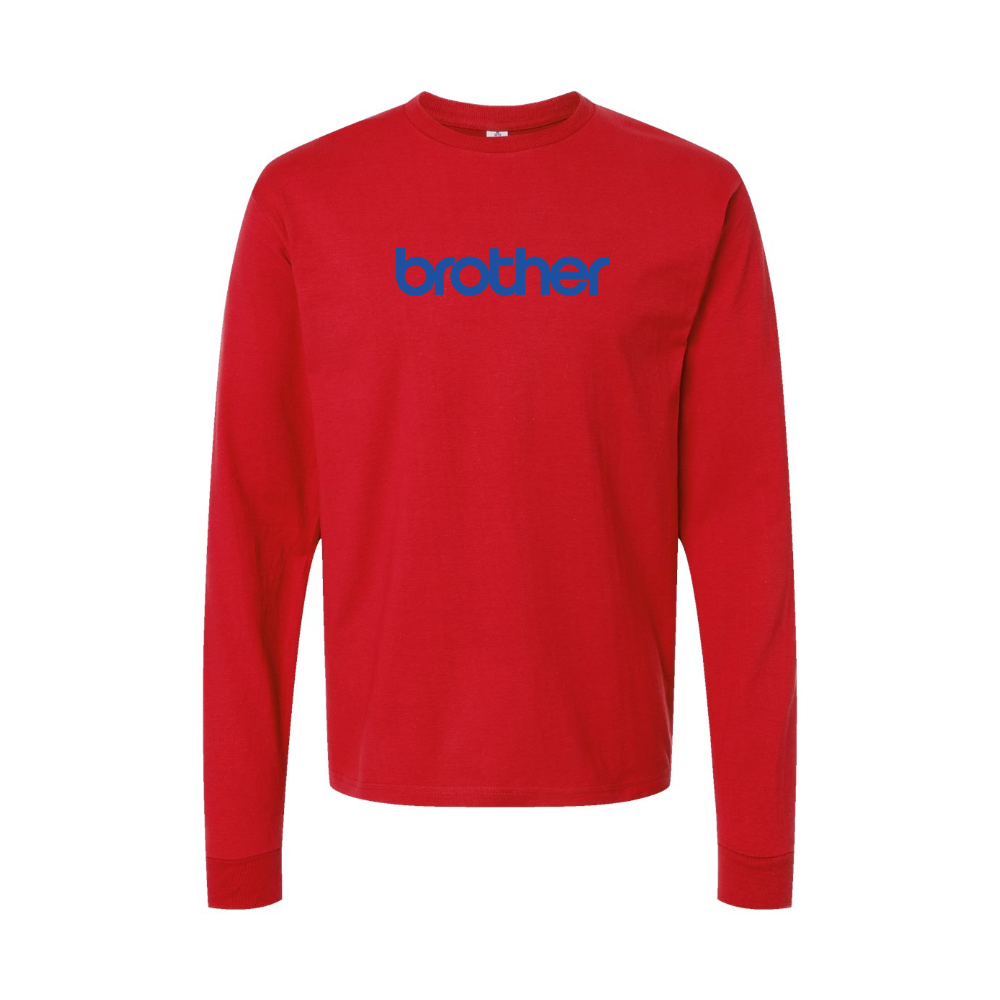 Youth Brother Logo Cotton Long Sleeve T-Shirt