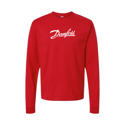 Youth Danfoss  Logo Cotton Long Sleeve T-Shirt