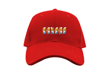 Kansas Logo Dad Baseball Cap Hat