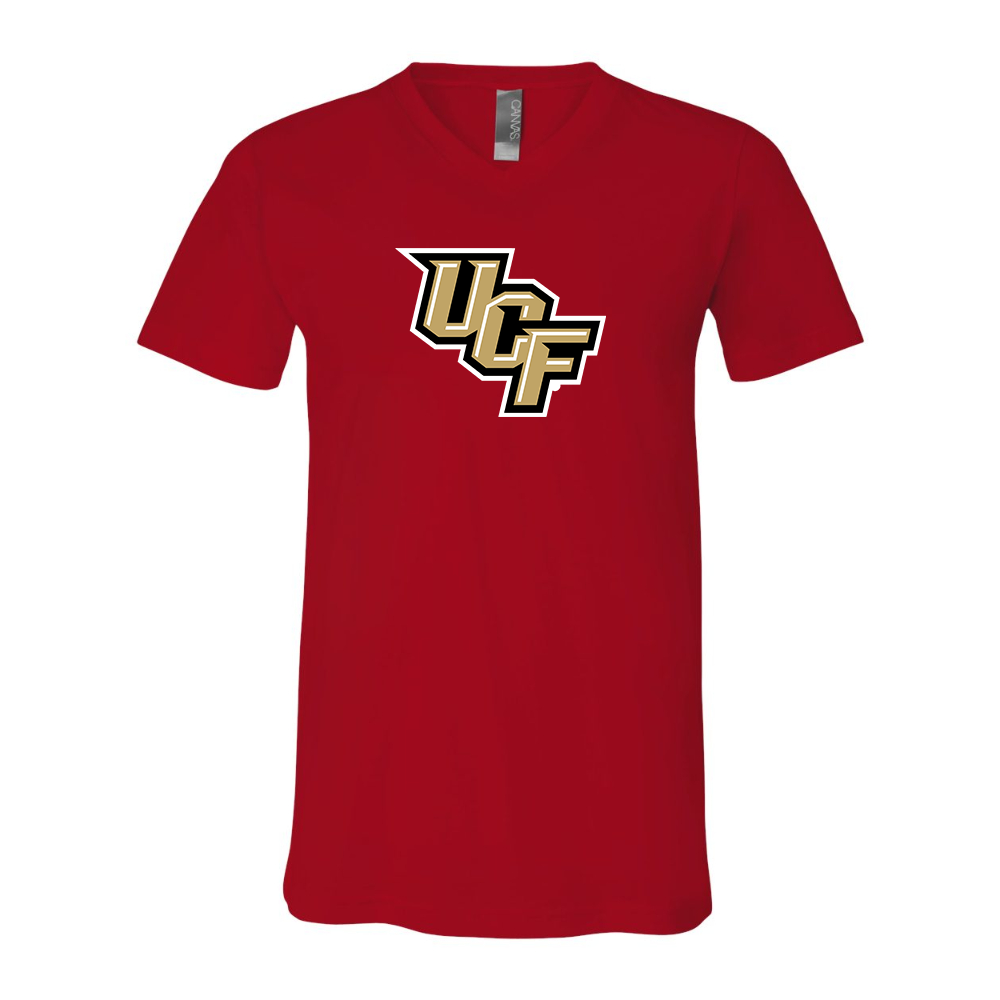 Central Florida Knights   BELLA  CANVAS - Jersey V-Neck T-Shirt