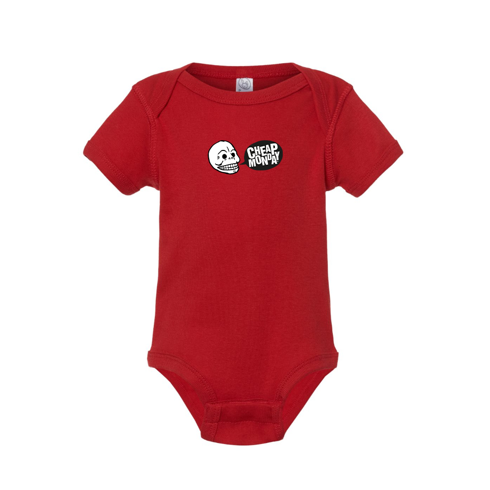Cheap Monday Logo Baby Romper Onesie