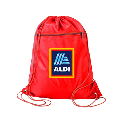 Aldi Logo Q-Tees - Polyester Cinchpack