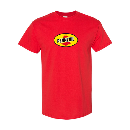 Men's Pennzoil Logo Cotton T-Shirt