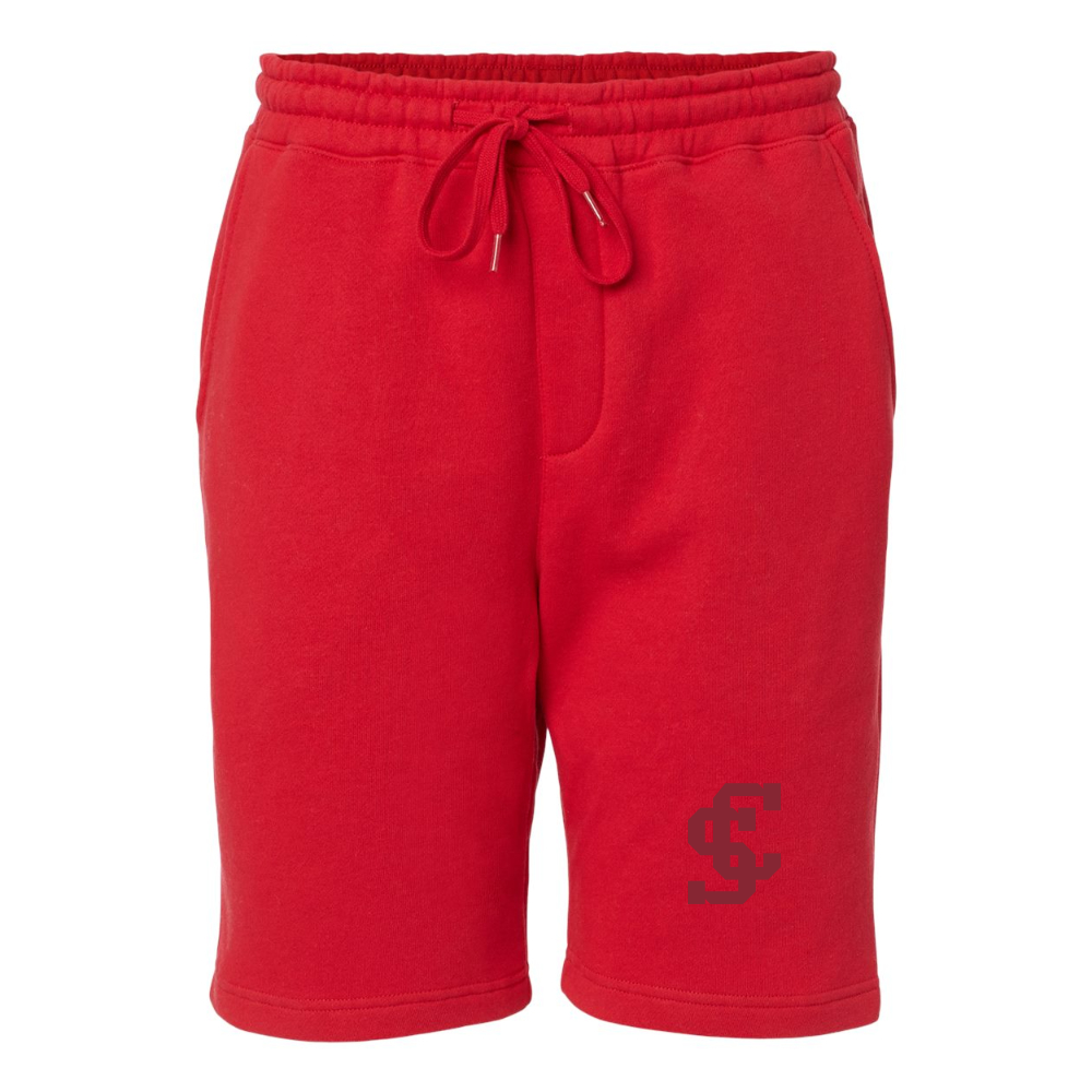 Men's Santa Clara Broncos Logo Independent Trading Co Midweight Fleece Shorts