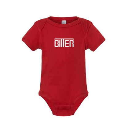 Bitter Logo Baby Romper Onesie