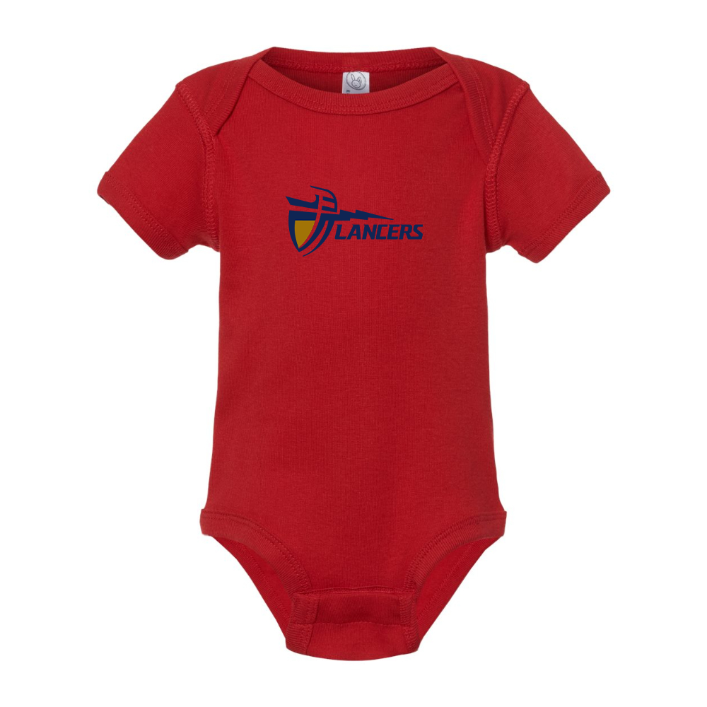 California Baptist Lancers  Rabbit Skins Infant Baby Rib Bodysuit