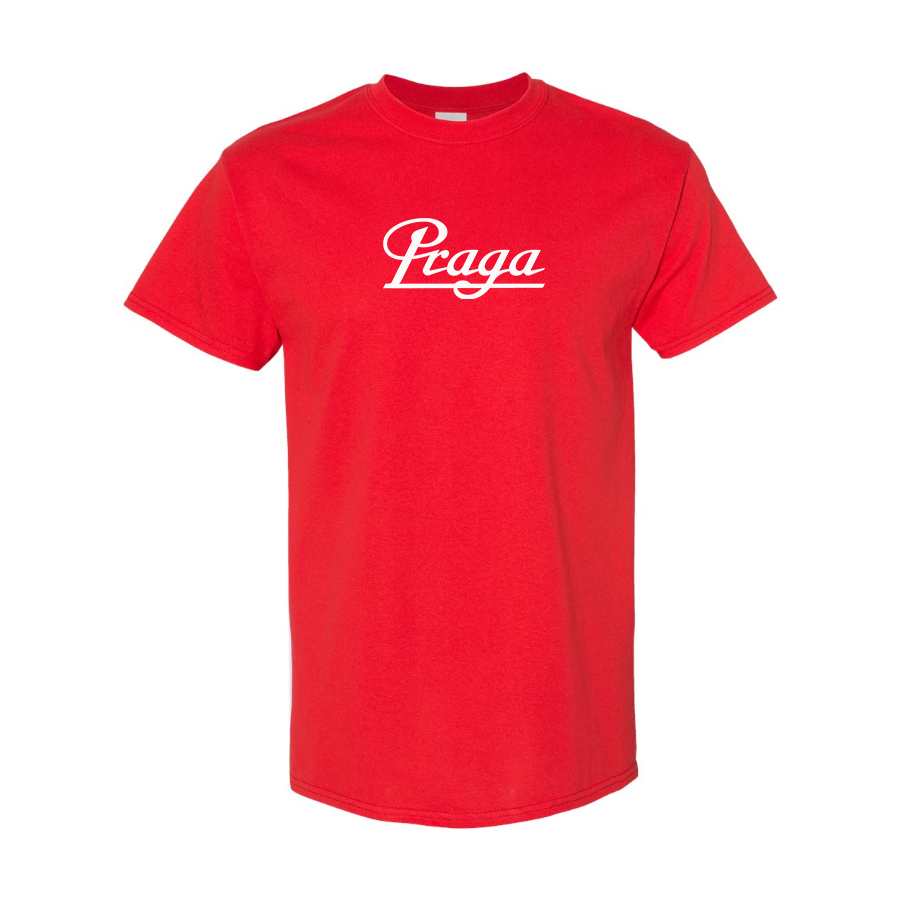 Men's Praga Logo Cotton T-Shirt