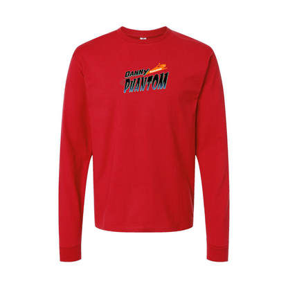Men's Danny Phantom Logo Long Sleeve T-Shirt