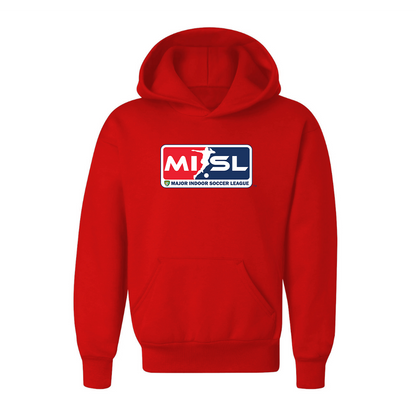 Youth Major Indoor Soccer League  Pullover Hoodie