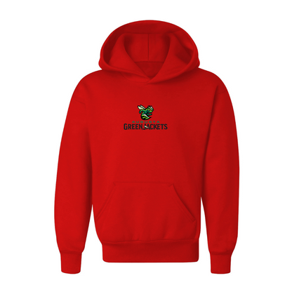 Youth Augusta GreenJackets Logo Pullover Hoodie