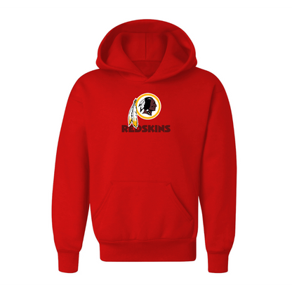 Youth Washington Redskins Logo  Pullover Hoodie