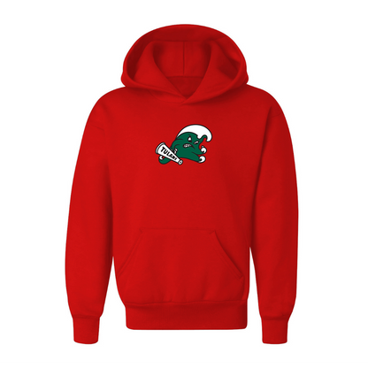 Youth Tulane Green Wave Logo  Pullover Hoodie