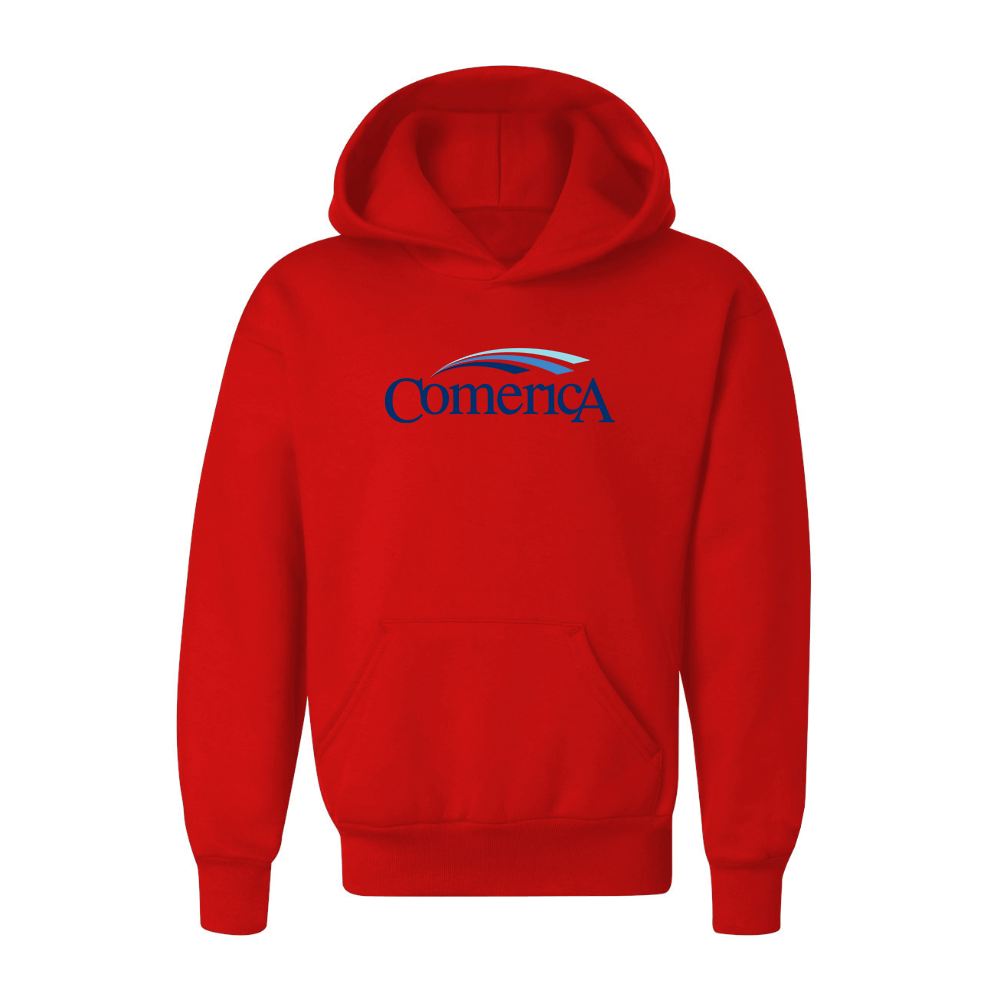 Youth Comerica  Logo Pullover Hoodie