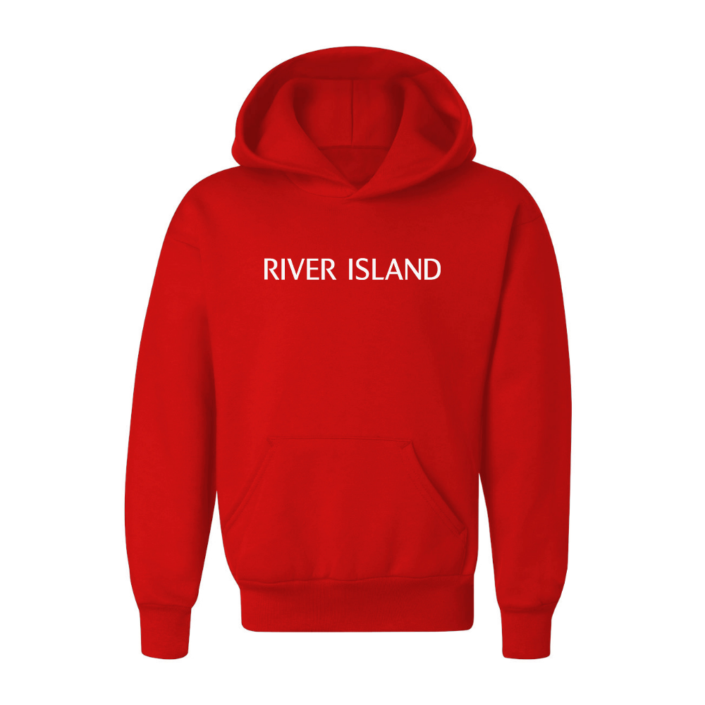 Youth  River Island  Logo  Pullover Hoodie