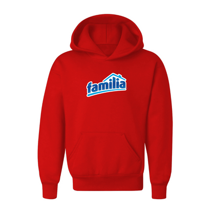 Youth Familia Logo Pullover Hoodie