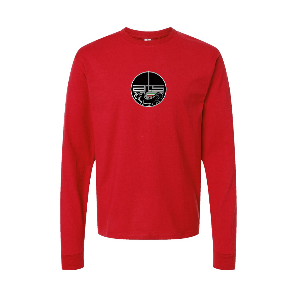 Youth Automobili Turismo e Sport Logo Cotton Long Sleeve T-Shirt