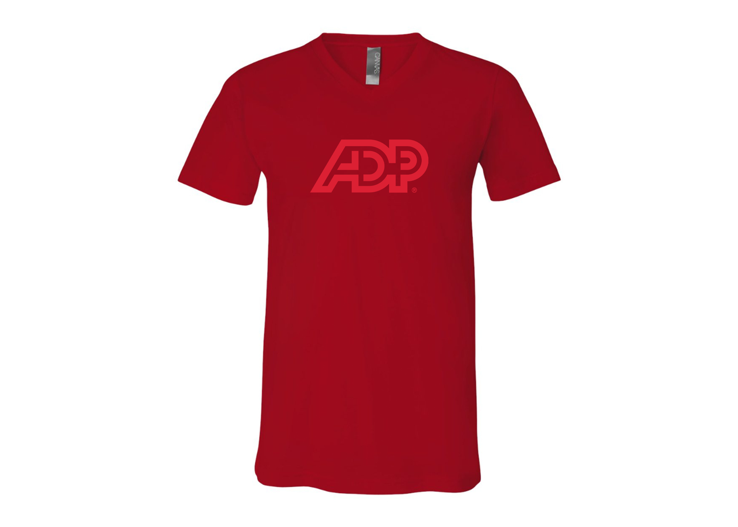 ADP Logo BELLA  CANVAS - Jersey V-Neck T-Shirt