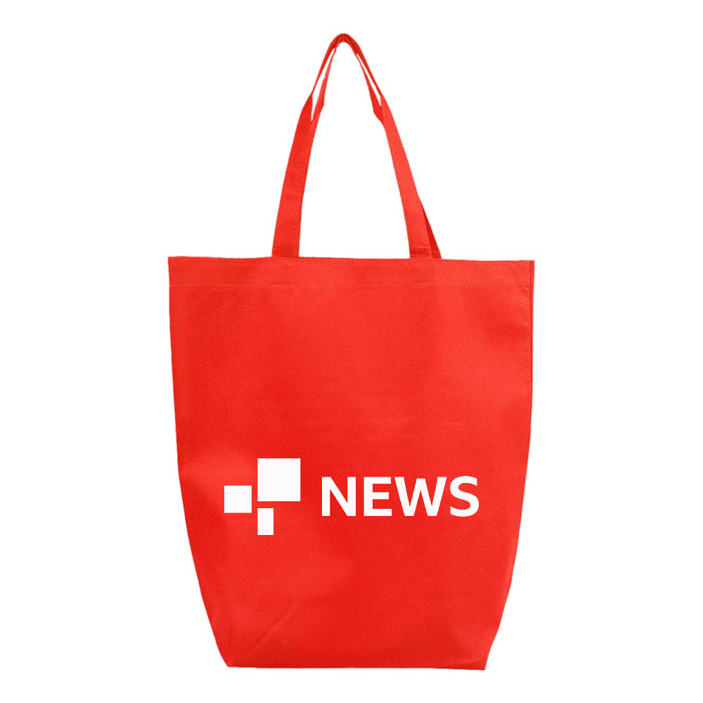 BBC News Q-Tees Non-Woven Gusset Bottom Tote
