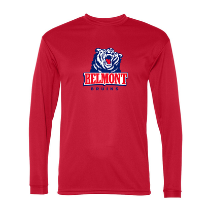 Men's  Belmont Bruins   Performance Long Sleeve T-Shirt
