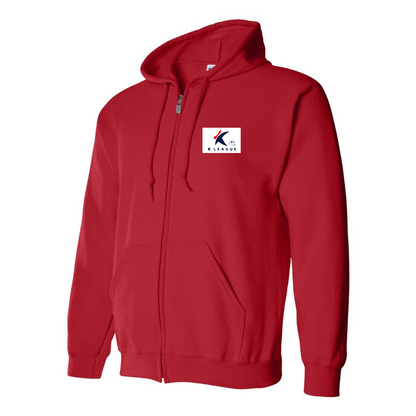 Men's K League  Logo Zipper Hoodie