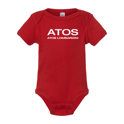 Atos Lombardini  Logo Baby Onesie Romper