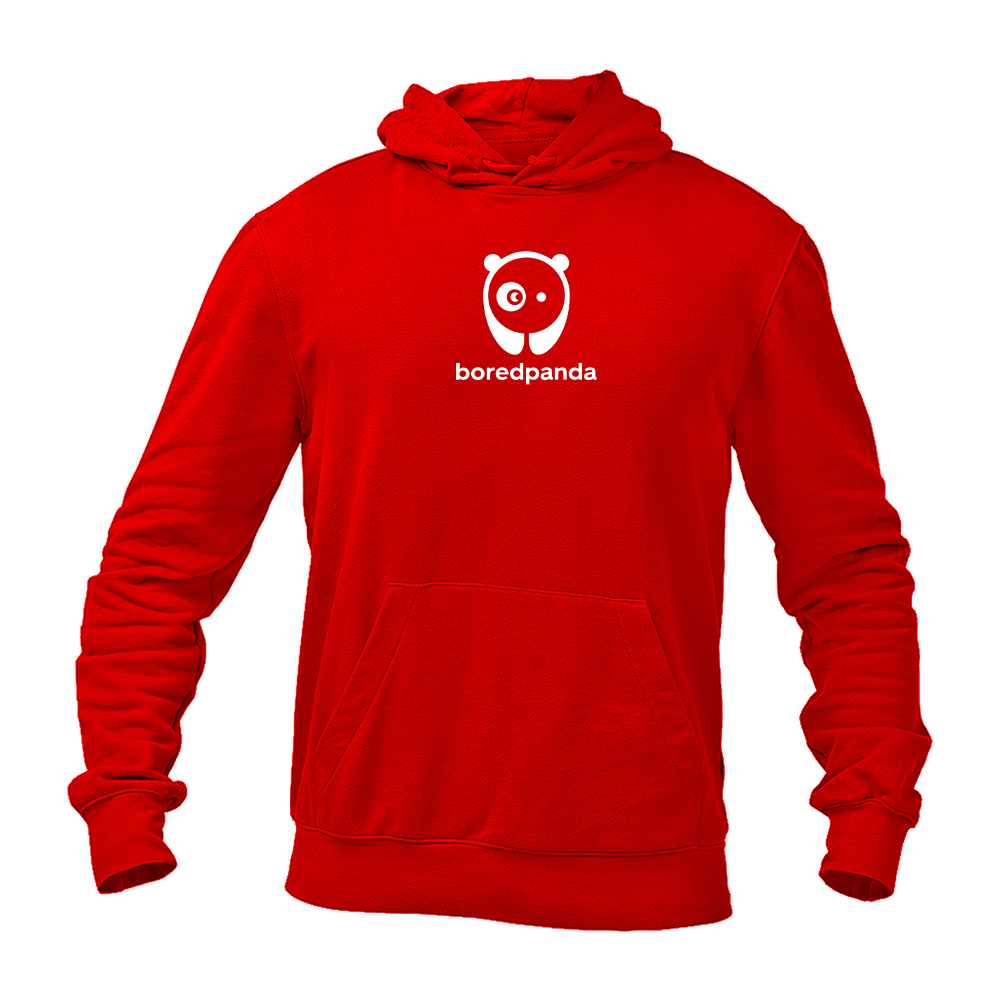 Men's Bored Panda Logo Pullover Hoodie