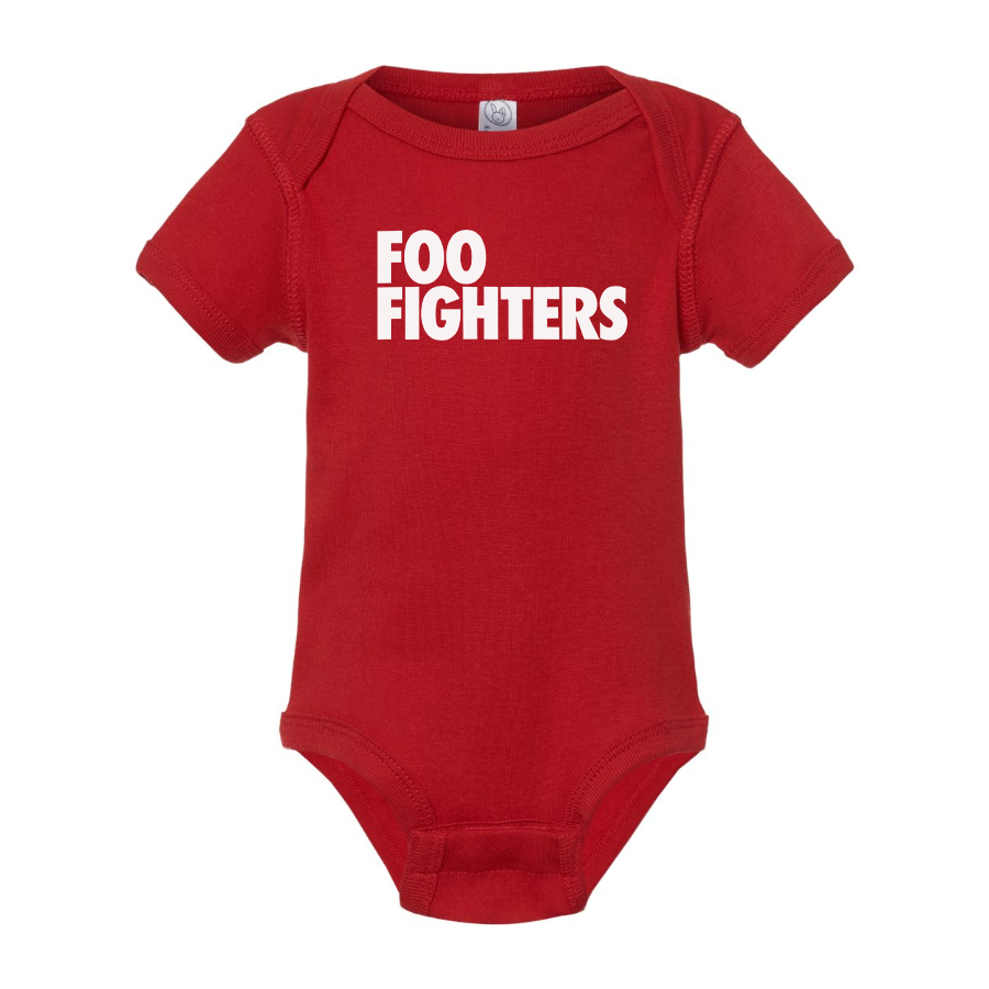 Foo Fighters Logo Baby Onesie Romper