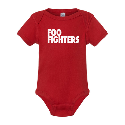 Foo Fighters Logo Baby Onesie Romper