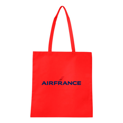 Air France Logo Q-Tees Non-Woven  Tote