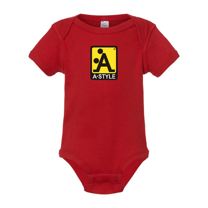 A Style Logo Baby Onesie Romper