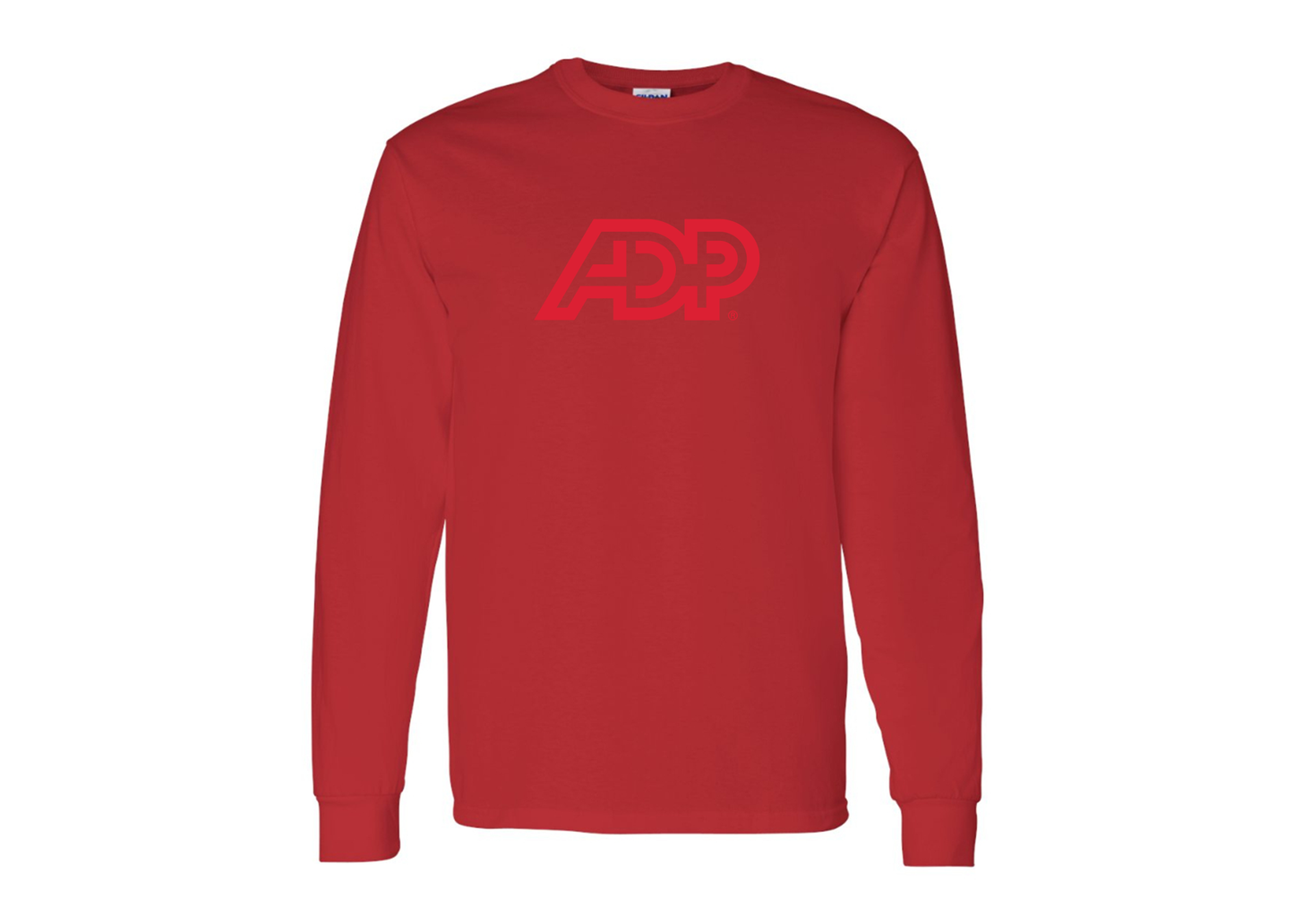 Men's ADP Logo Gildan Heavy Cotton Long Sleeve T-Shirt
