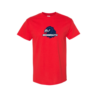 Men's Monmouth Hawks Logo Cotton T-Shirt