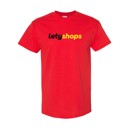 Men's LetyShops Logo Cotton T-Shirt