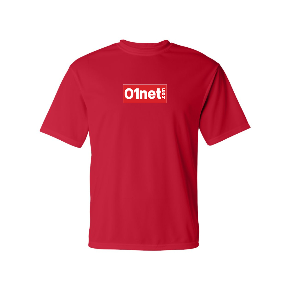 Men's  01net Logo Polyester T-Shirt