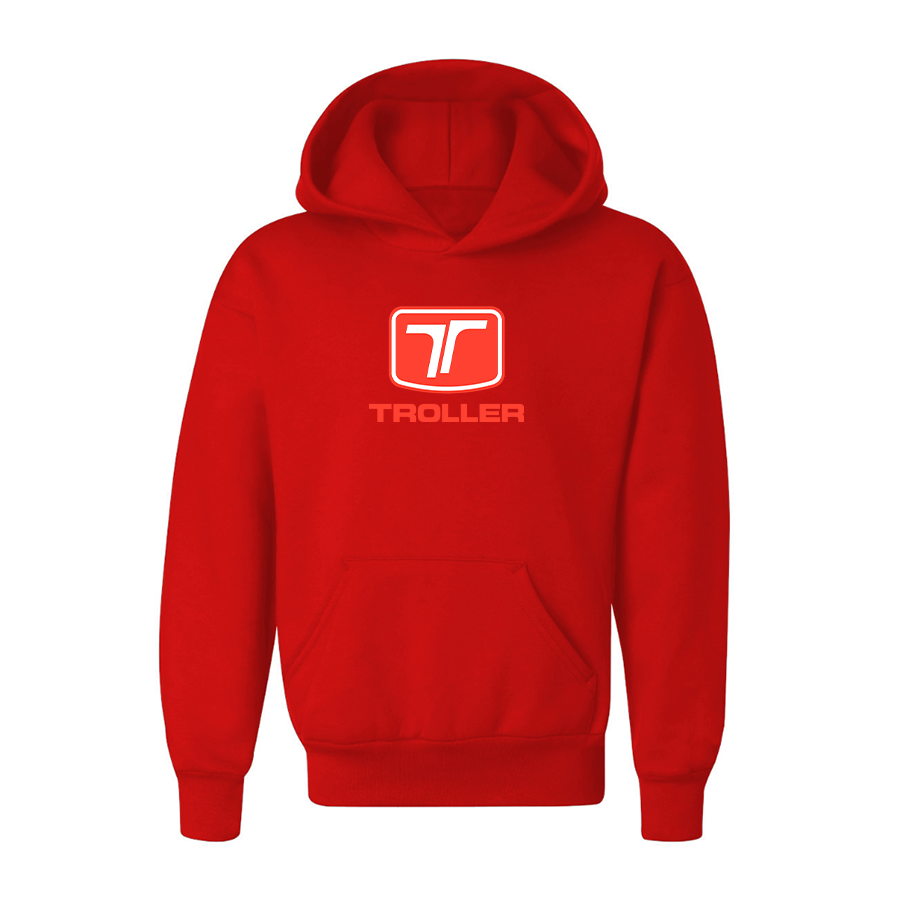 Youth Troller Logo Pullover Hoodie